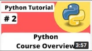Let 2 Python Introduction || Course Overview || Python Tutorial For Beginner || YouTube|| Green Life
