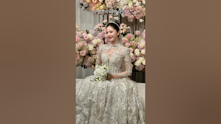 와.. 세상에서 제일 화려한 드레스 입은 신부! 전지적 신부 시점 결혼식 비하인드 #물광피부 #신부메이크업 #드레스 #결혼 #예비신부 #웨딩드레스 #엔조최재훈 #히나프 #본식후기