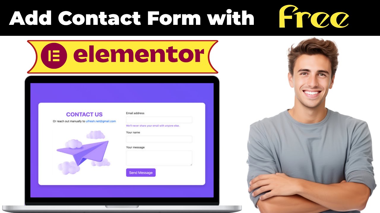 How To Add A Contact Form In Page With Elementor Customize Contact how-to-add-a-contact-form-in-page-with-elementor-customize-contact