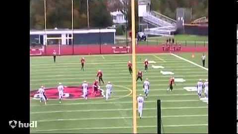 Rob Ruggiero #7 Bridgewater State Football Highlig...