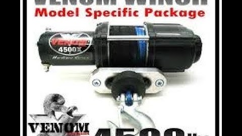 POLARIS RZR WINCH INSTALL