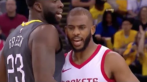 Draymond Green Exposes Chris Paul's Overrated Defense - 2018 NBA WCF