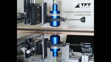Thickness Measurement of Battery Foils with Precitec´s CHRocodile 2 DPS