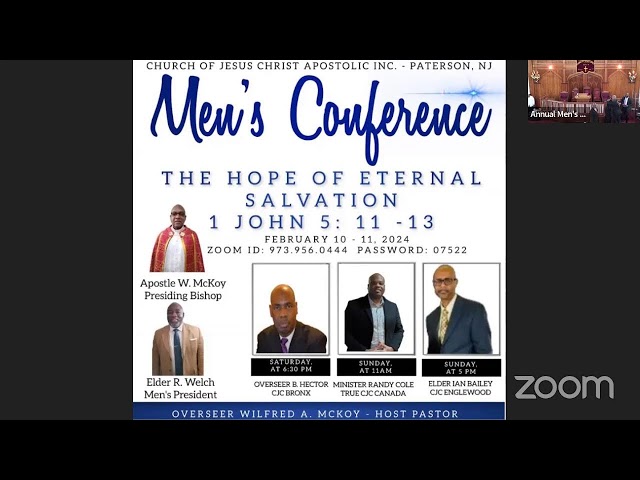 Annual Men's Conference 2024 Sunday Morning