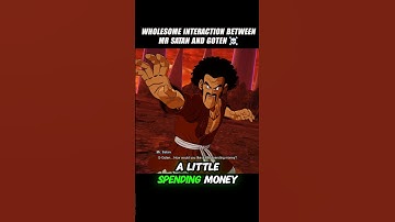 Wholesome Interaction Between Mr Satan And Goten Lol 🤯 #crashout #mrsatan #sparkingzero #dbz