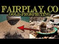 Gold Prospecting In Fairplay Colorado - Concentrate Processing and How To Pan For Gold