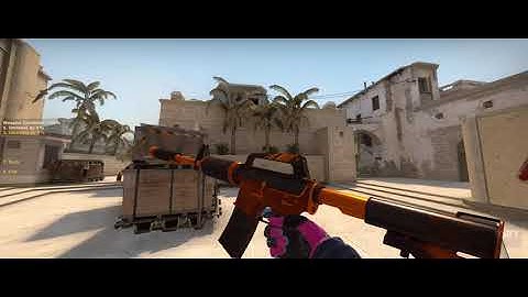 M4A1-S Atomic Alloy Weapon Condition 0-100% (Battle-Scarred to Factory New) Skin Showcase