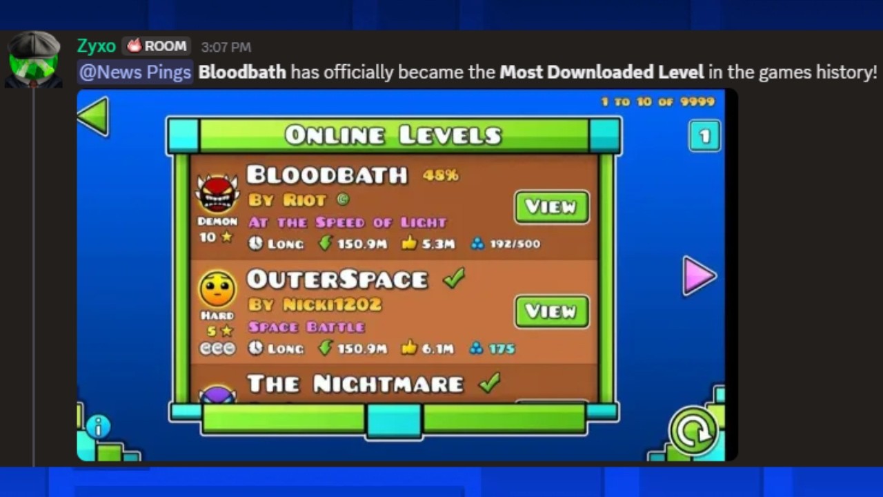 Geometry Dash history was just made - YouTube