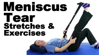 Meniscus Tear Stretches \& Exercises - Ask Doctor Jo