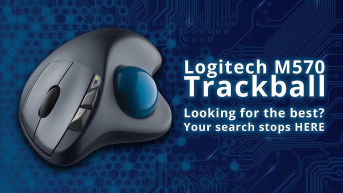 absolutte Ydmyge vitalitet Logitech Mouse Trackman M570 Trackball Repair - Left Click Problem - YouTube