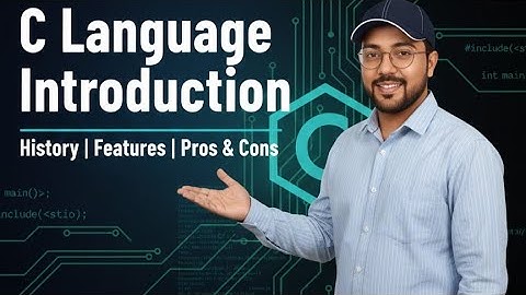 Introduction to C Language (Hindi) | history, features, advantages, disadvantages | CS Edupoint