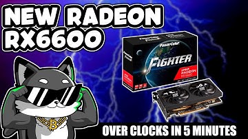 Hashrates On The NEW RX6600 NON XT