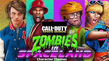 Zombies In Spaceland - Character Themes