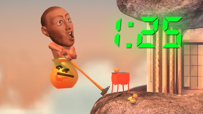 Getting Over It Speedrun World Record in 1:00.152 