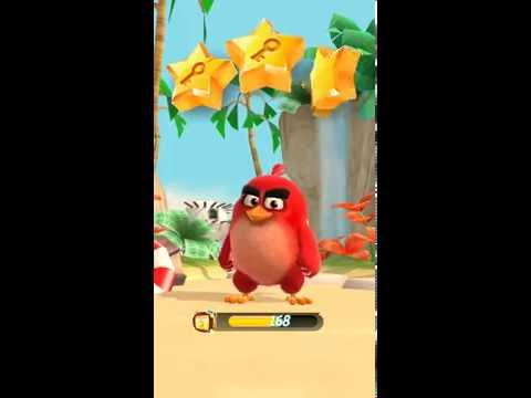 Прохождение Angry Birds ACTION.4-5-6 уровень на 3 звезды.