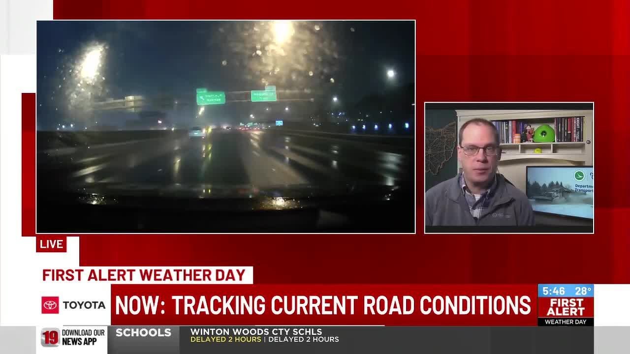 ODOT working to clear the roads - YouTube