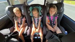 3 car seats across in a Mitsubishi Outlander - how I have our car set up by Fox Family nz 6,648 views 1 year ago 3 minutes, 56 seconds