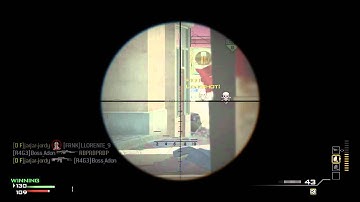 MW3 - RSASS Killfeed