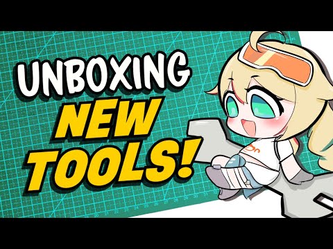 『 HANDCAM 』Unboxing new tools for miniature figurines! video thumb