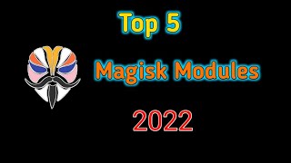 top 5 magisk modules 2022 | top 5 gaming magisk modules 2022 | new magisk module gaming combo