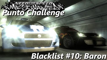 Need for Speed: Most Wanted (2005) - Punto Challenge - Blacklist 10: Baron (All Events)