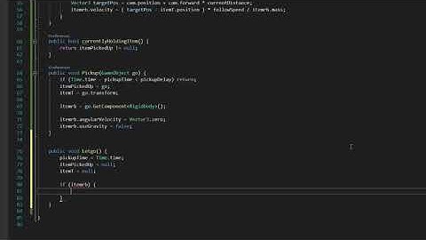 Unity Pick Up Objects Using Physics in 90 seconds.