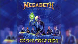 NICK MENZA – HANGAR 18 ORIGINAL ISOLATED DRUM TRACK