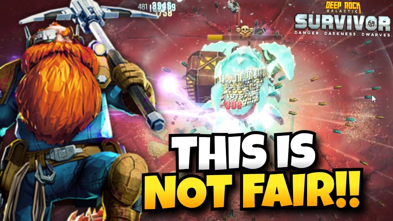 Standing Inside Bugs for MAX Damage! | Deep Rock Galactic: Survivor