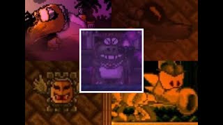 Bowser In The Horrible Nightmare all bosses