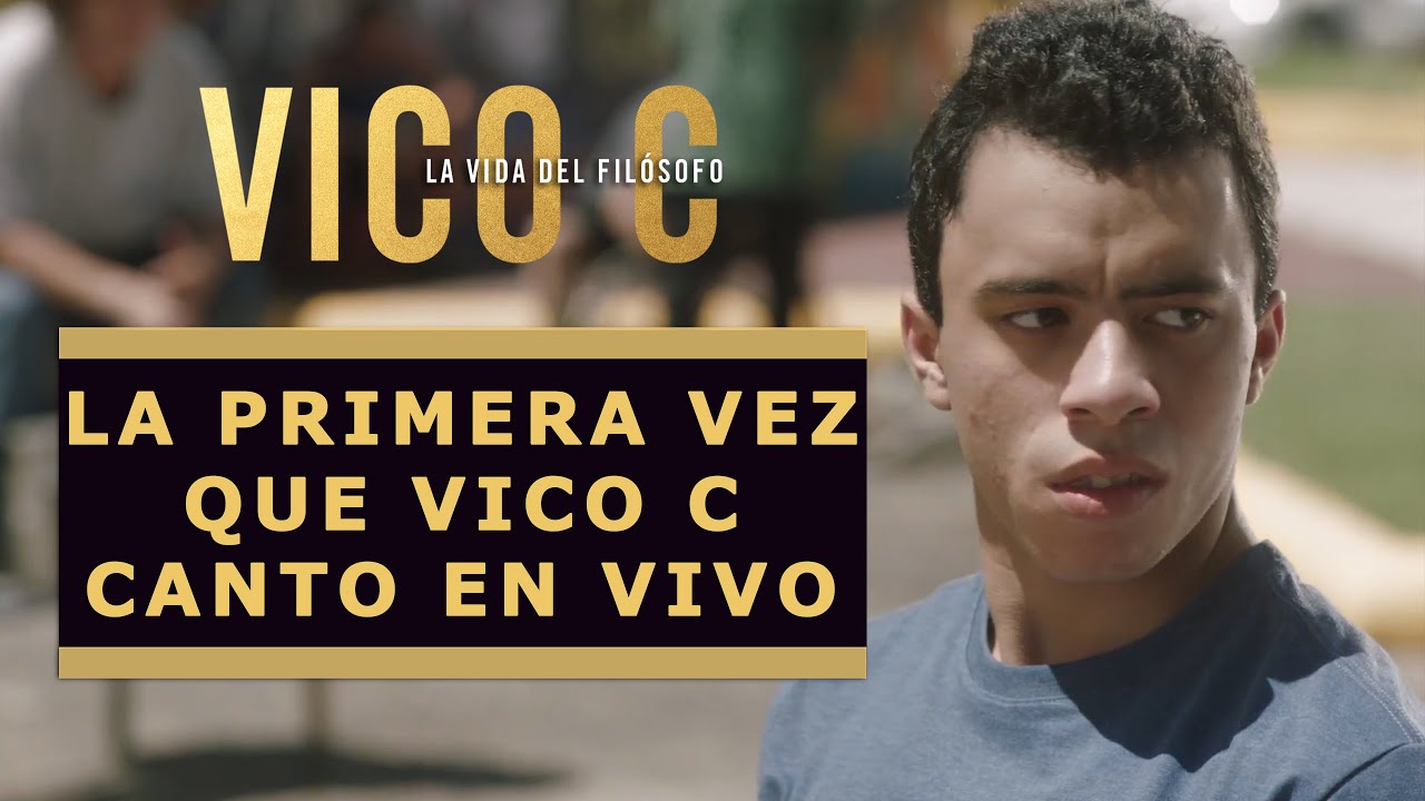 Primera vez que Vico C canto en vivo. Escena de la película - LA VIDA DEL  FILOSOFO - YouTube