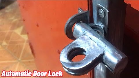 Chốt Cửa Tự Đóng Nhỏ Gọn | Automatic door lock