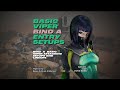 Basic Attacking Viper Setup Bind A Tutorial | Naban The Viper Boss | Valorant Indonesia