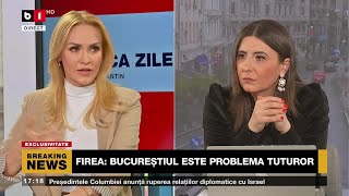 POLITICA ZILEI. CE SPUNE GABRIELA FIREA DESPRE PIEDONE. DE CE VREA DIN NOU LA PRIMĂRIE P3/3