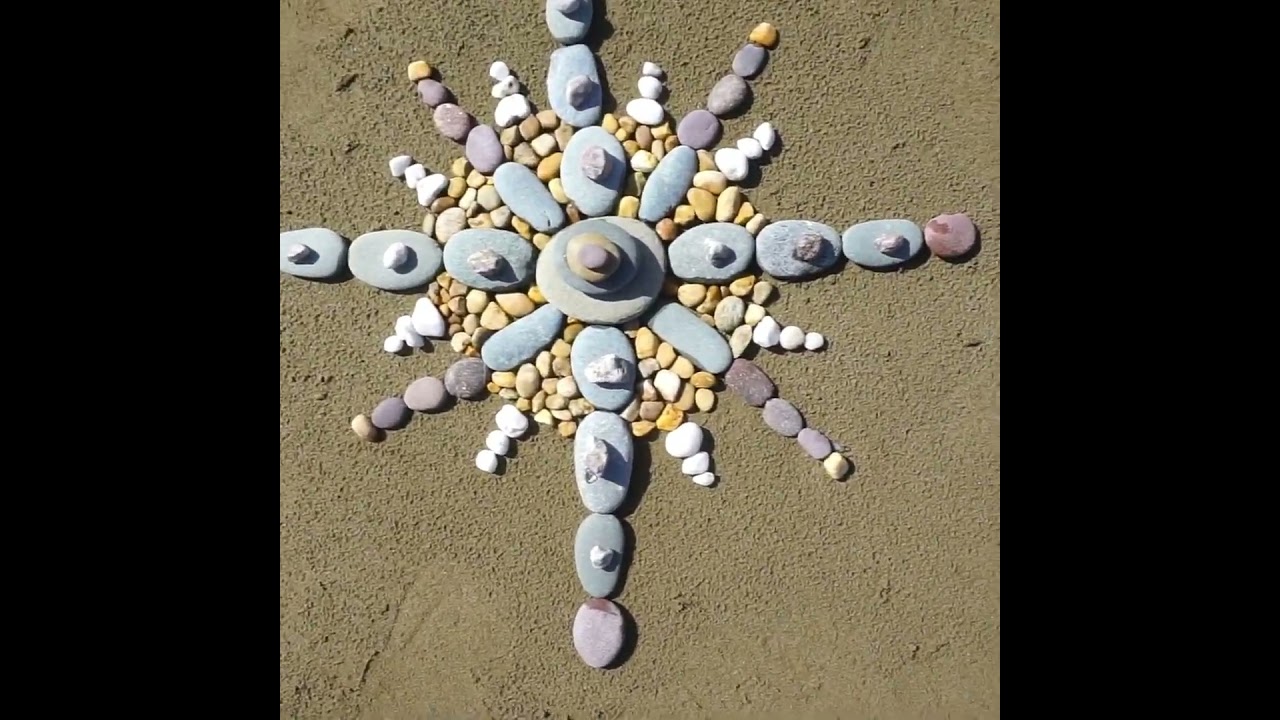 beach mandala by Mikel Devine