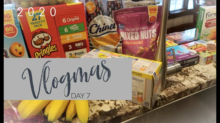 VLOGMAS | DAY 7 | MONDAY GROCERY HAUL