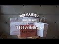 【散財】物欲が大暴走した11月💸アウトレット購入品含め今年イチの衝動買い報告！