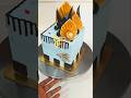 chocolate qube cake decorating ideas #qubecakedesign#shorts #youtubeshorts #trending #reels