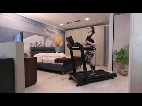 Бігова доріжка електрична Toorx MIRAGE-C60-White (MIRAGE-C60-W) Home line 931224, видео 1