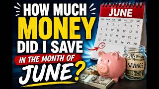 June Close out How Much Money Did I Save