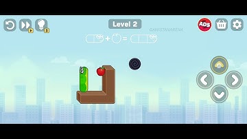 Snake Puzzle Slither to Eat Level 2 Gameplay Walkthrough
