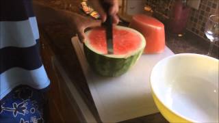 How to Butcher a Watermelon