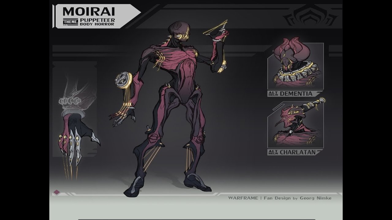 Concept Checkup: Moirai, the Puppeteer Warframe