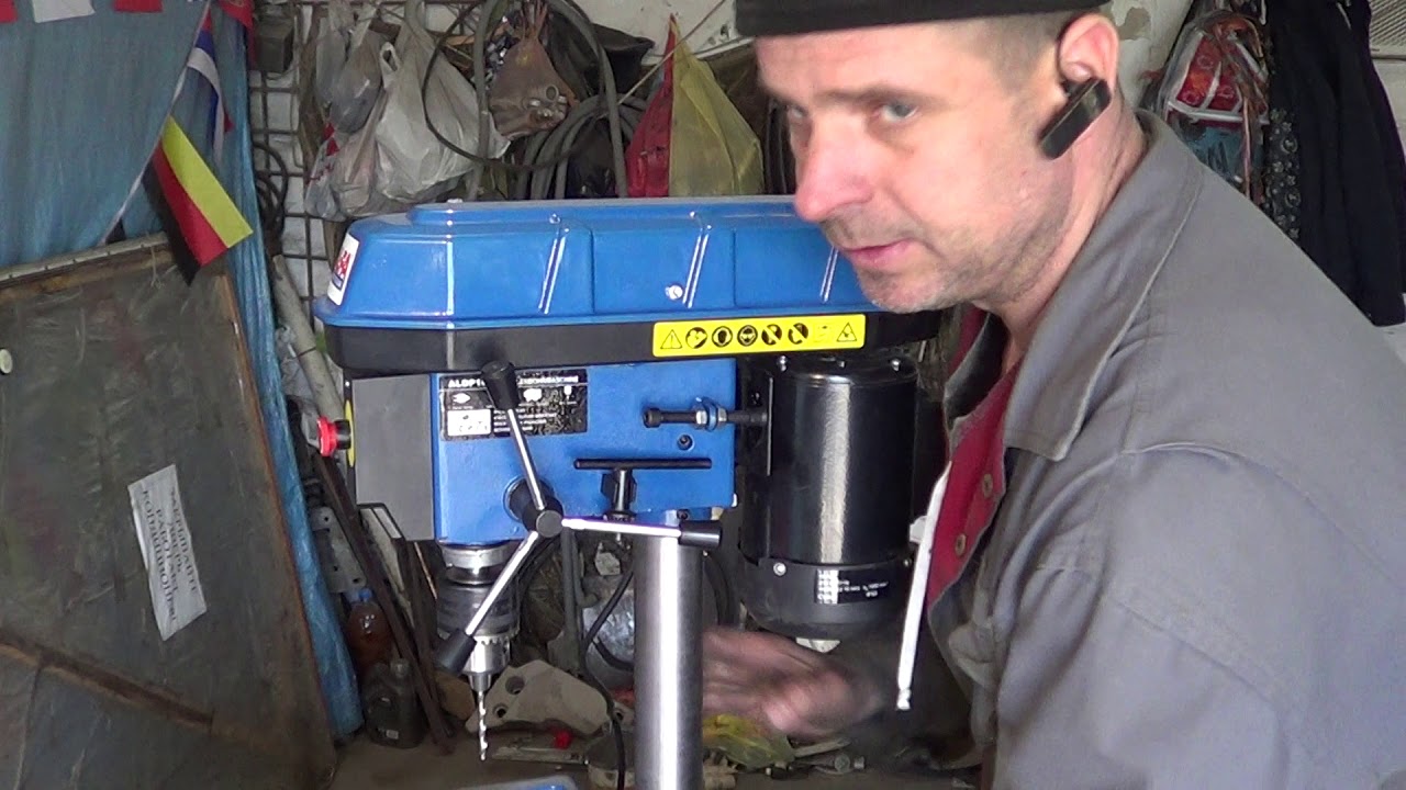 Доработка сверлильного станка AL-FA