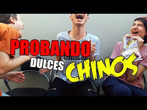 PROBANDO DULCES CHINOS - PROBANDO DULCES CHINOS