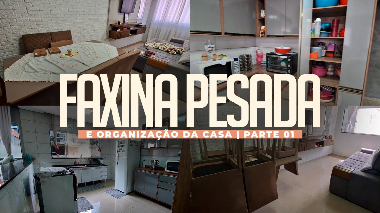 FAXINA PESADA DE 2026 – PARTE 01 | transformação real da minha casa!