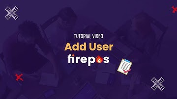 Add User【Firepos Tutorial Video】