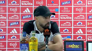 Rueda de prensa de Pereira tras su partido ante Junior