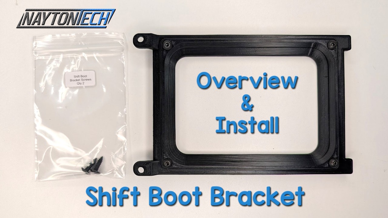 NaytonTech Shift Boot Bracket - Overview & Install - YouTube