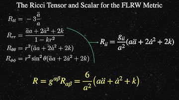 Cosmology Basics: Dive into the Ricci Scalar and Tensor