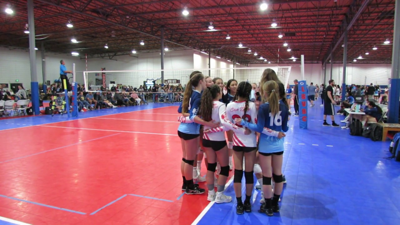 San Diego Volleyball Club 17 18 s GS Vs Temecula Viper Set 1 1 19 